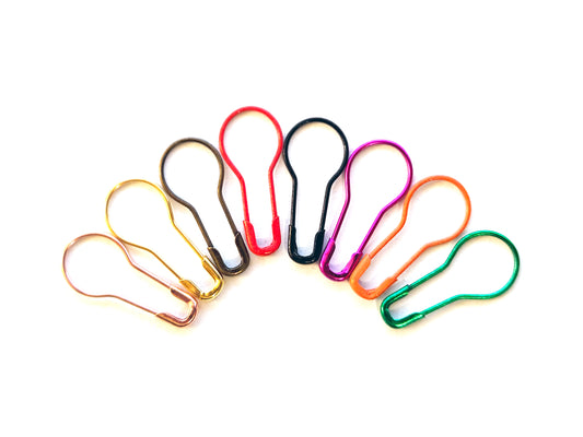 Metalliset silmukkamerkit 25kpl