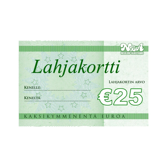 Neulon by Ajastamo -lahjakortti