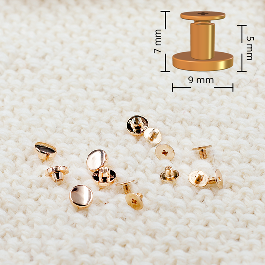 Ruuviniitti kulta lattapää